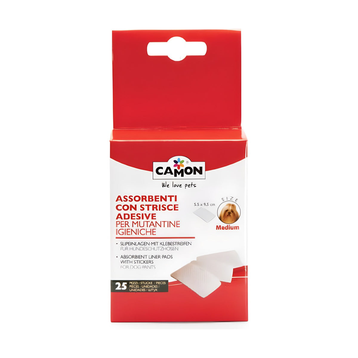 CAMON Protège-culottes – Lot de 25 protections pour culotte de chienne – photo 3