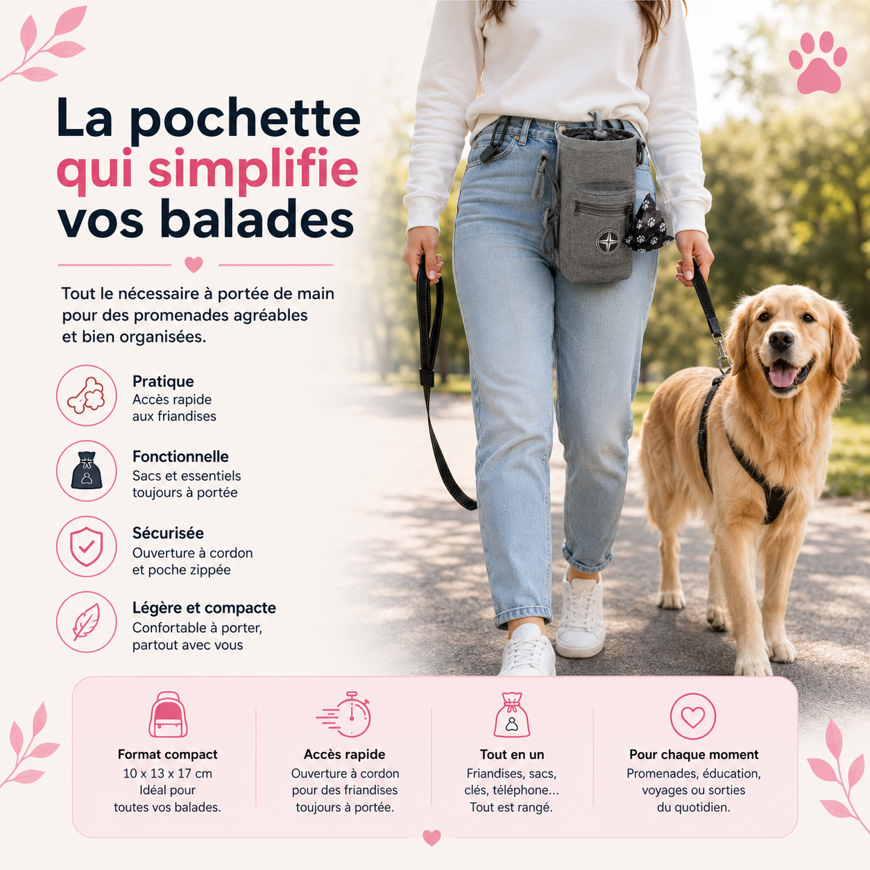 Pochette multifonction pour chien AnimoriX