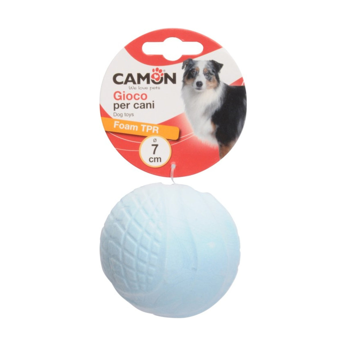 CAMON Balle en mousse TPR – Balle légère pour chien – photo 4
