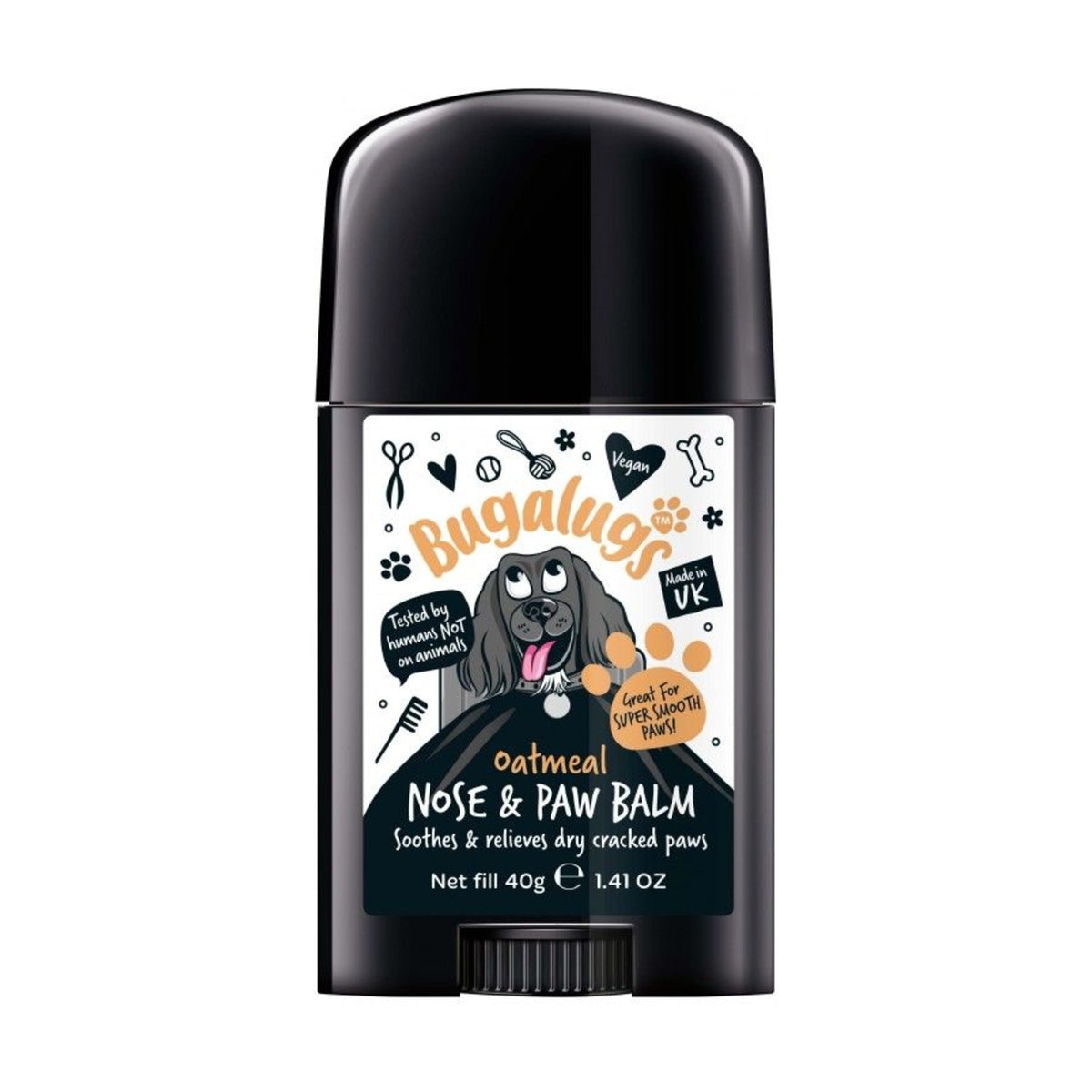 BUGALUGS Baume Oatmeal – Baume truffe et coussinets pour chien – photo 3
