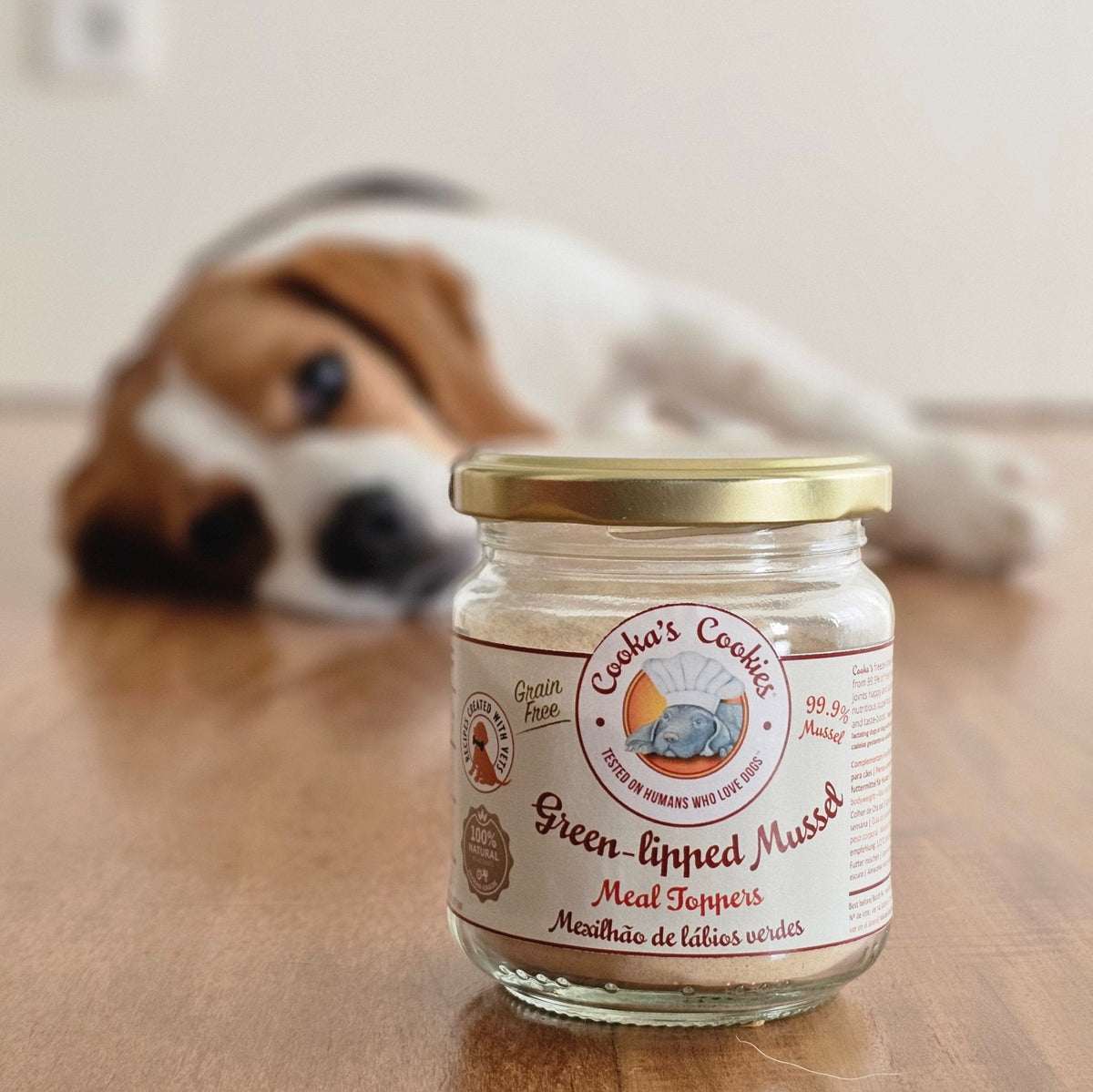 COOKA'S COOKIES Booster Moule verte – Complément de repas en poudre pour chien – photo 4