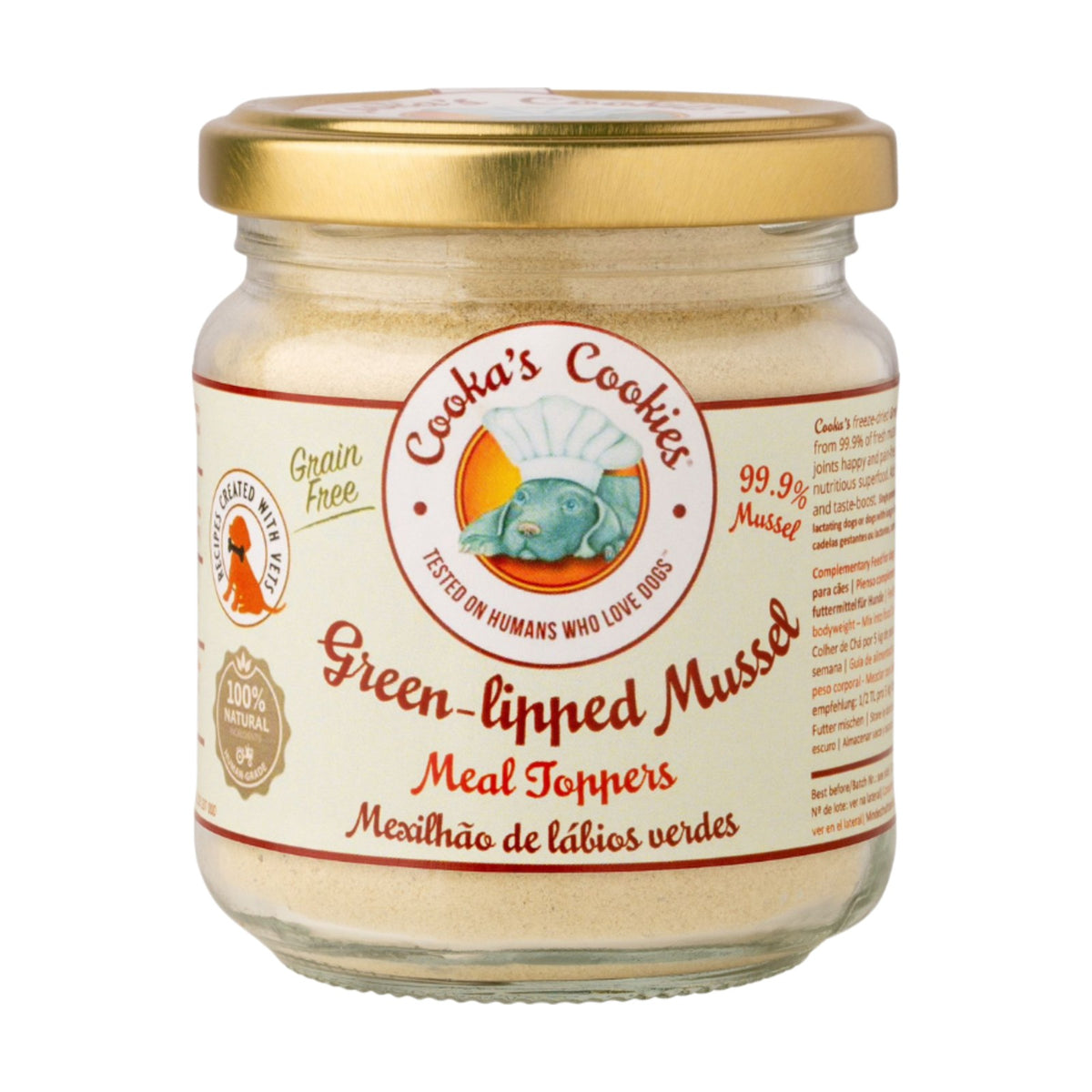 COOKA'S COOKIES Booster Moule verte – Complément de repas en poudre pour chien – photo 5