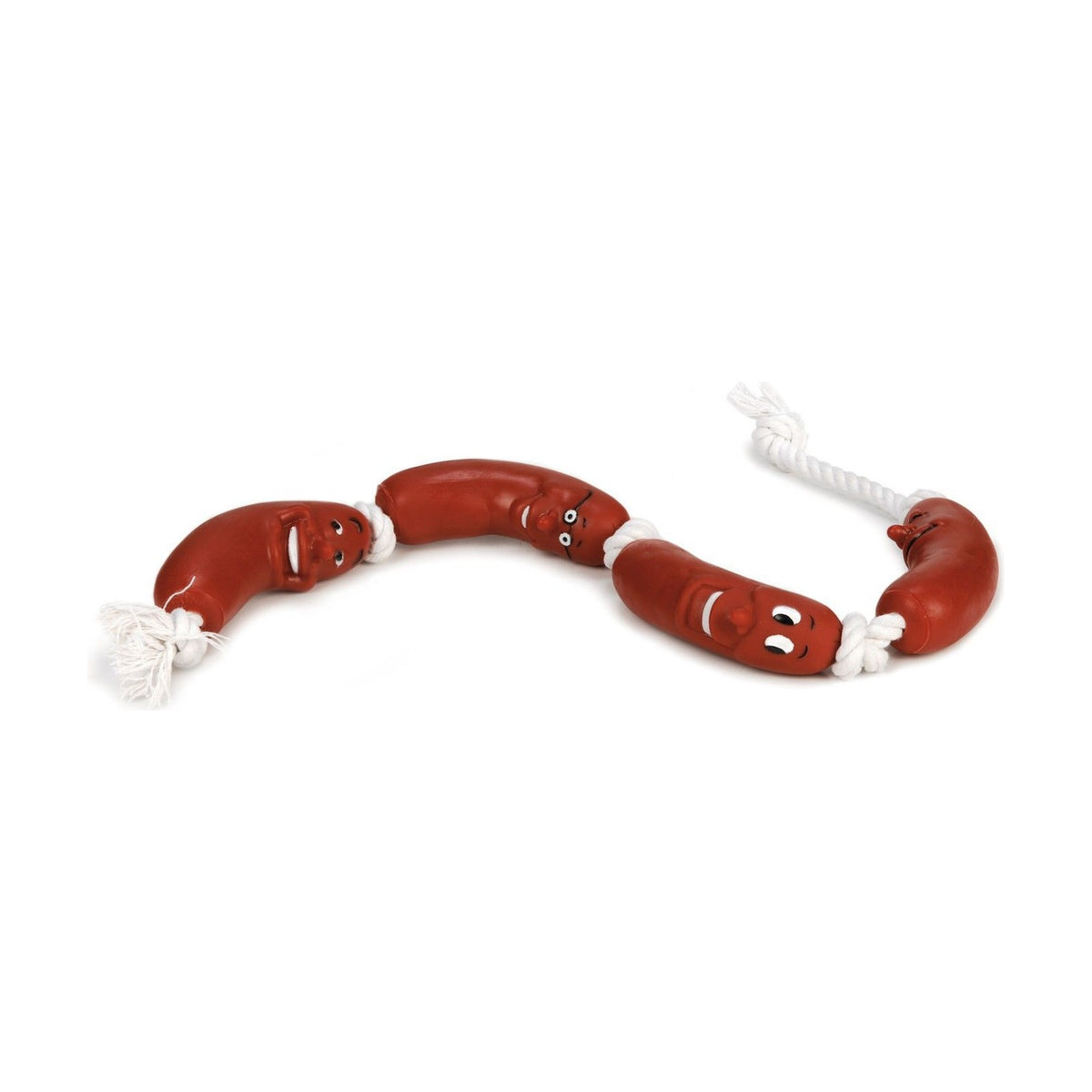 Chapelet de saucisses vinyle et corde