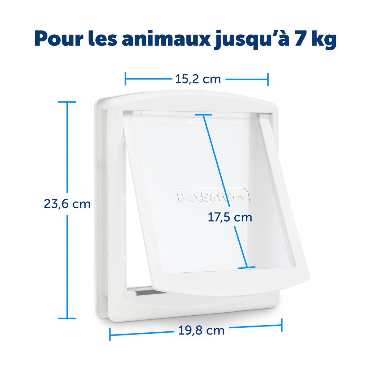 PETSAFE Staywell Original – Chatière 2 positions marron pour chat – photo 4