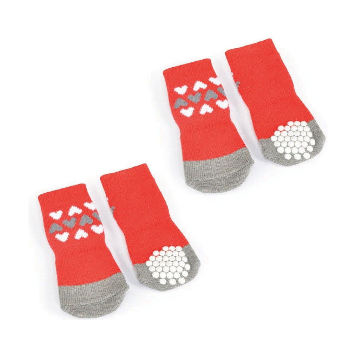 Chaussettes rouges antiglisses