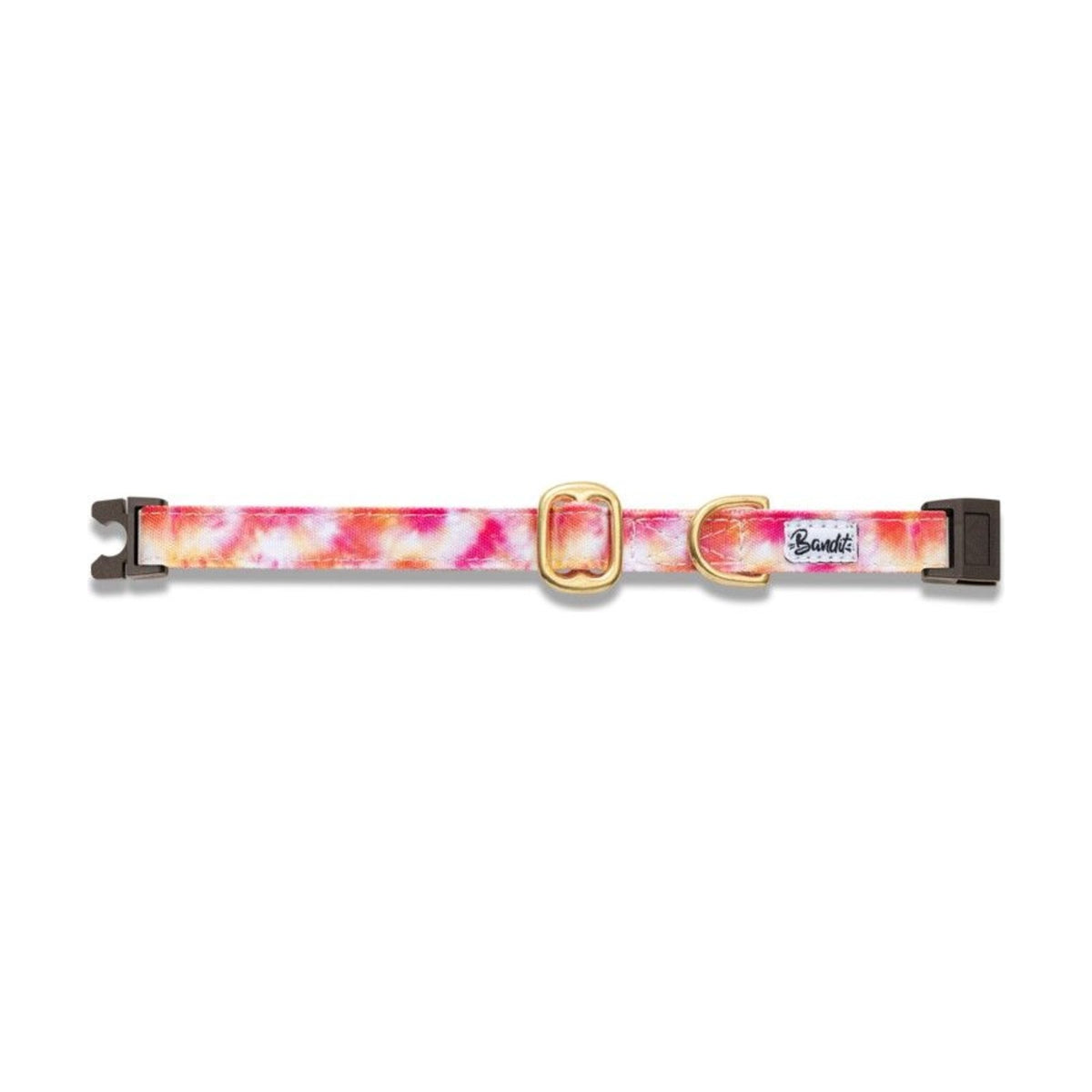 BANDIT Collier chat Bandikini – Collier imprimé tie & dye aux couleurs chaudes – photo 2
