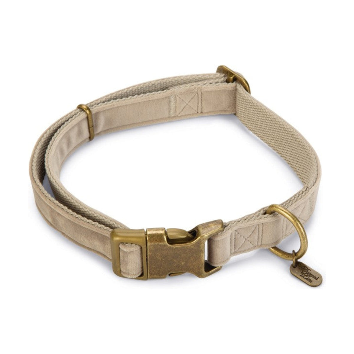 DESIGNED BY LOTTE Collier Velura en velours pour chien – photo 3