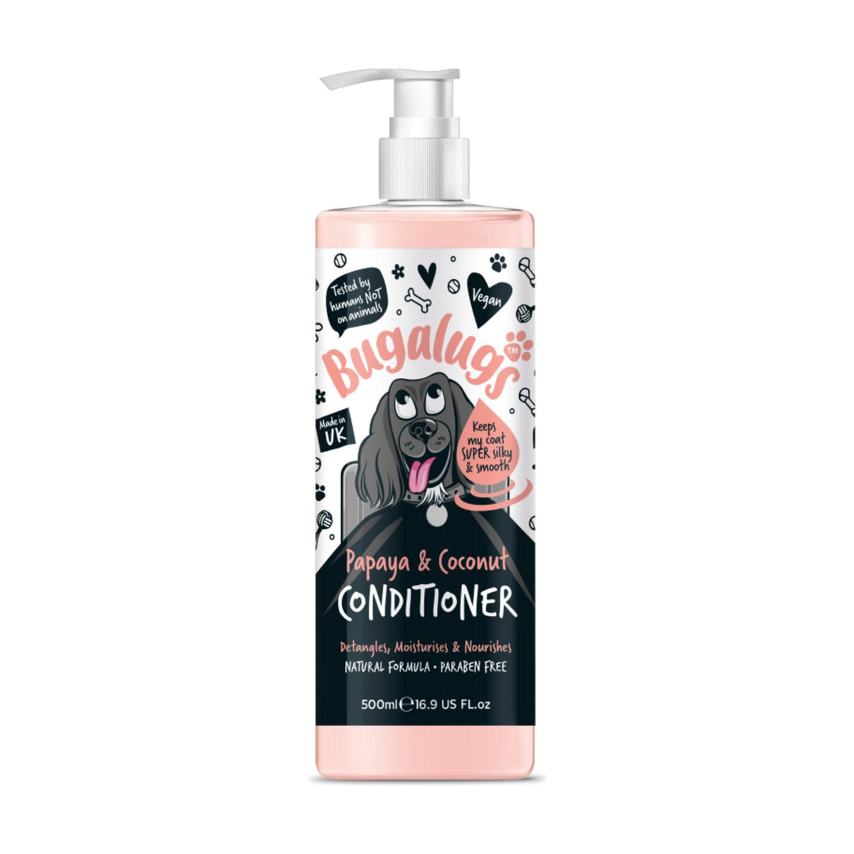 BUGALUGS Après-shampoing – Conditionneur démêlant pour chien – photo 3