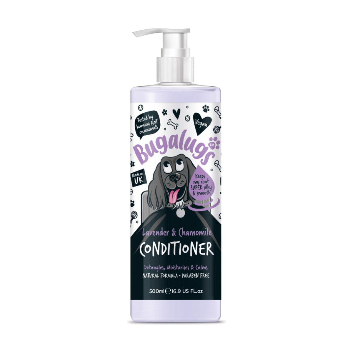 BUGALUGS Après-shampoing – Conditionneur démêlant pour chien – photo 4
