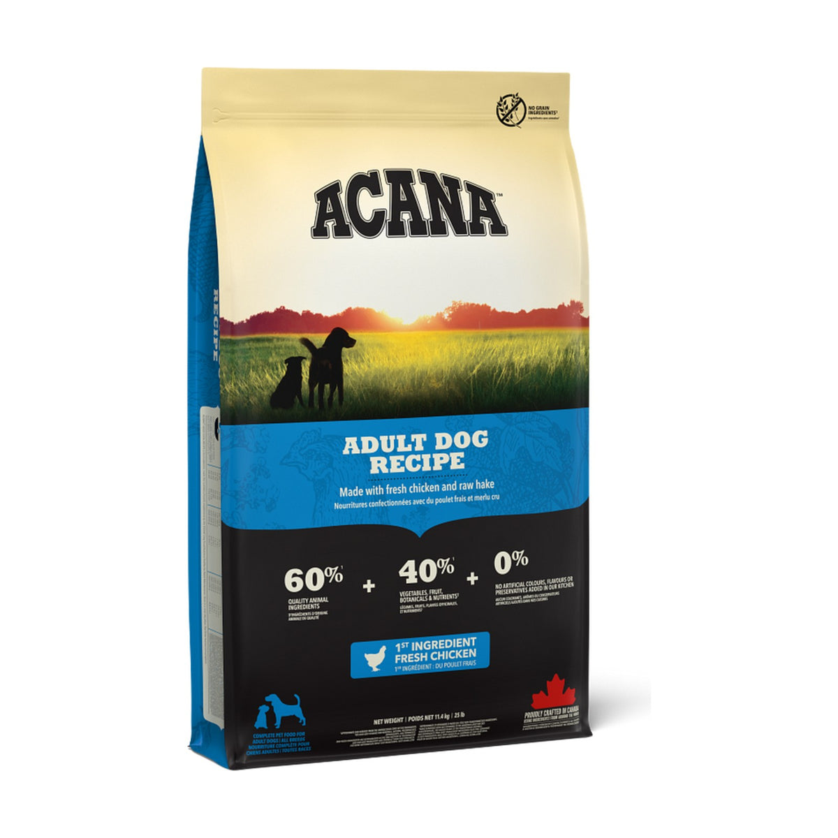 Croquettes ACANA HERITAGE DOG ADULT DOG – photo 1