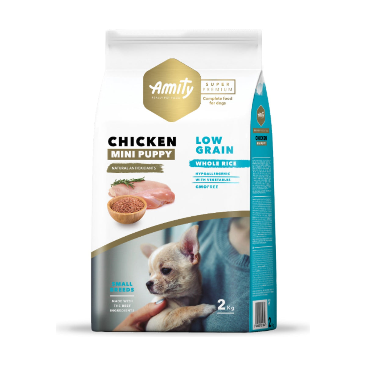 Croquettes AMITY MINI PUPPY CHICKEN 2 Kg