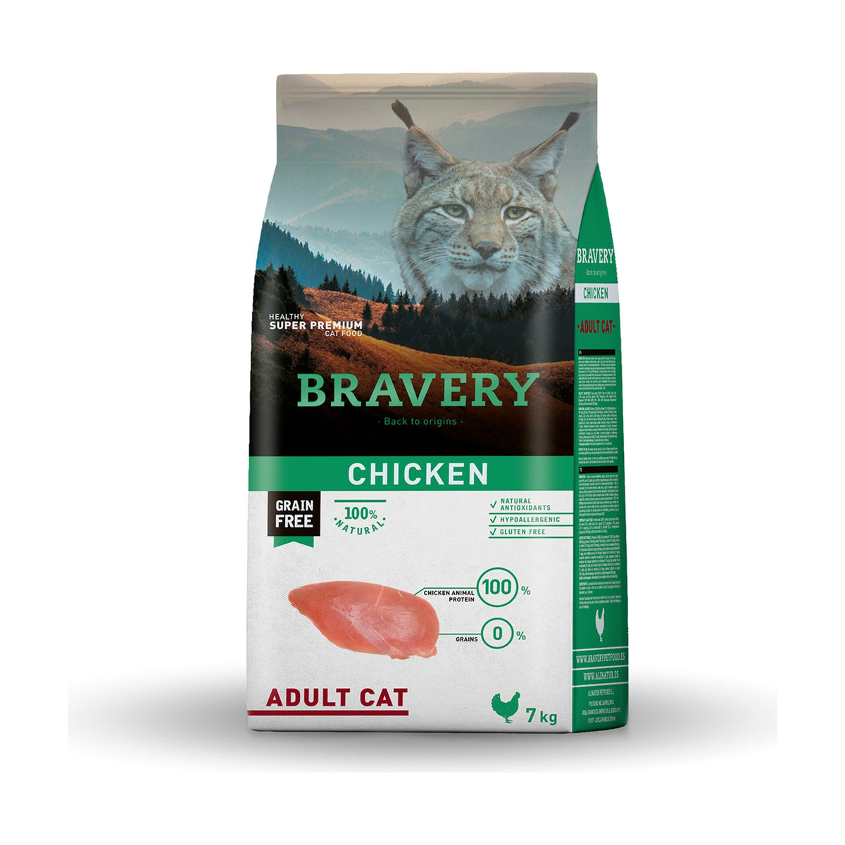 Croquettes BRAVERY ADULT CAT CHICKEN – photo 2