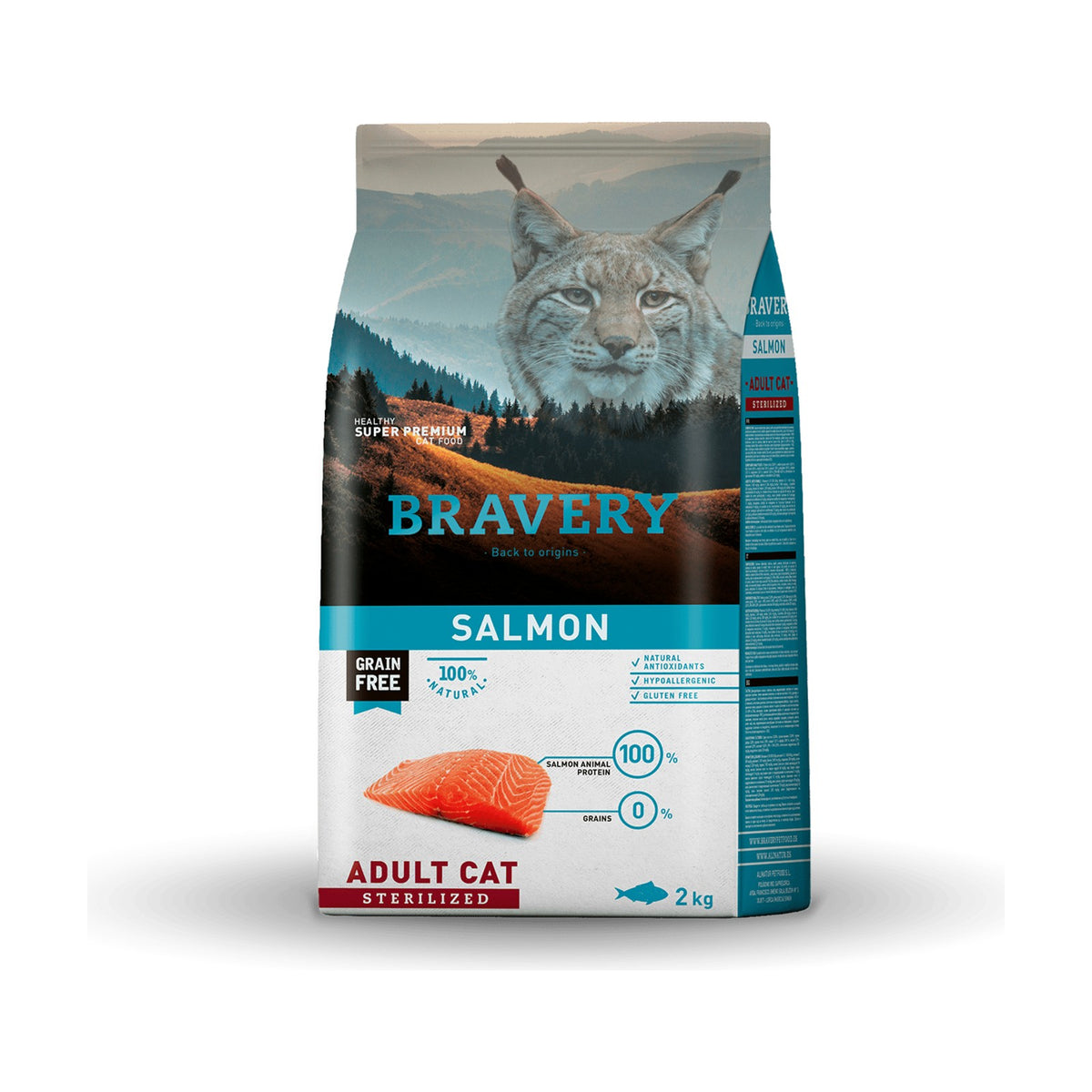 Croquettes BRAVERY ADULT CAT STERILIZED SALMON – photo 1