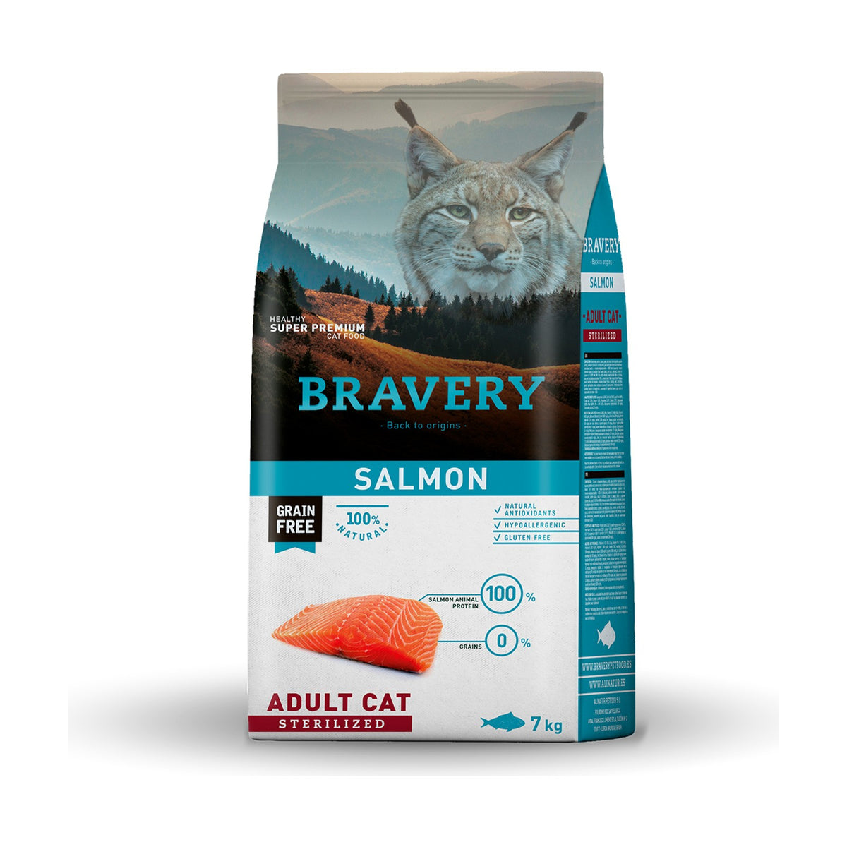 Croquettes BRAVERY ADULT CAT STERILIZED SALMON – photo 2