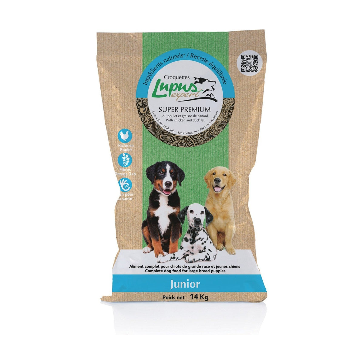 Croquettes LUPUS EXPERT JUNIOR 14 kg – photo 1