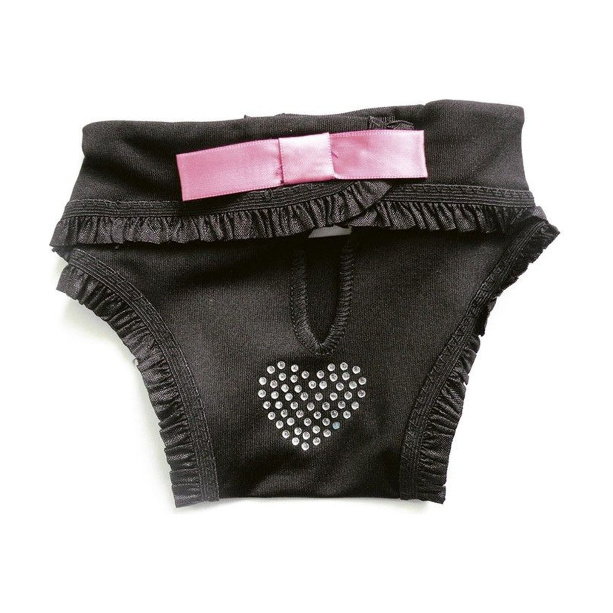 CAMON Culotte hygiène Cœur strass – Culotte lavable pour chienne – photo 1