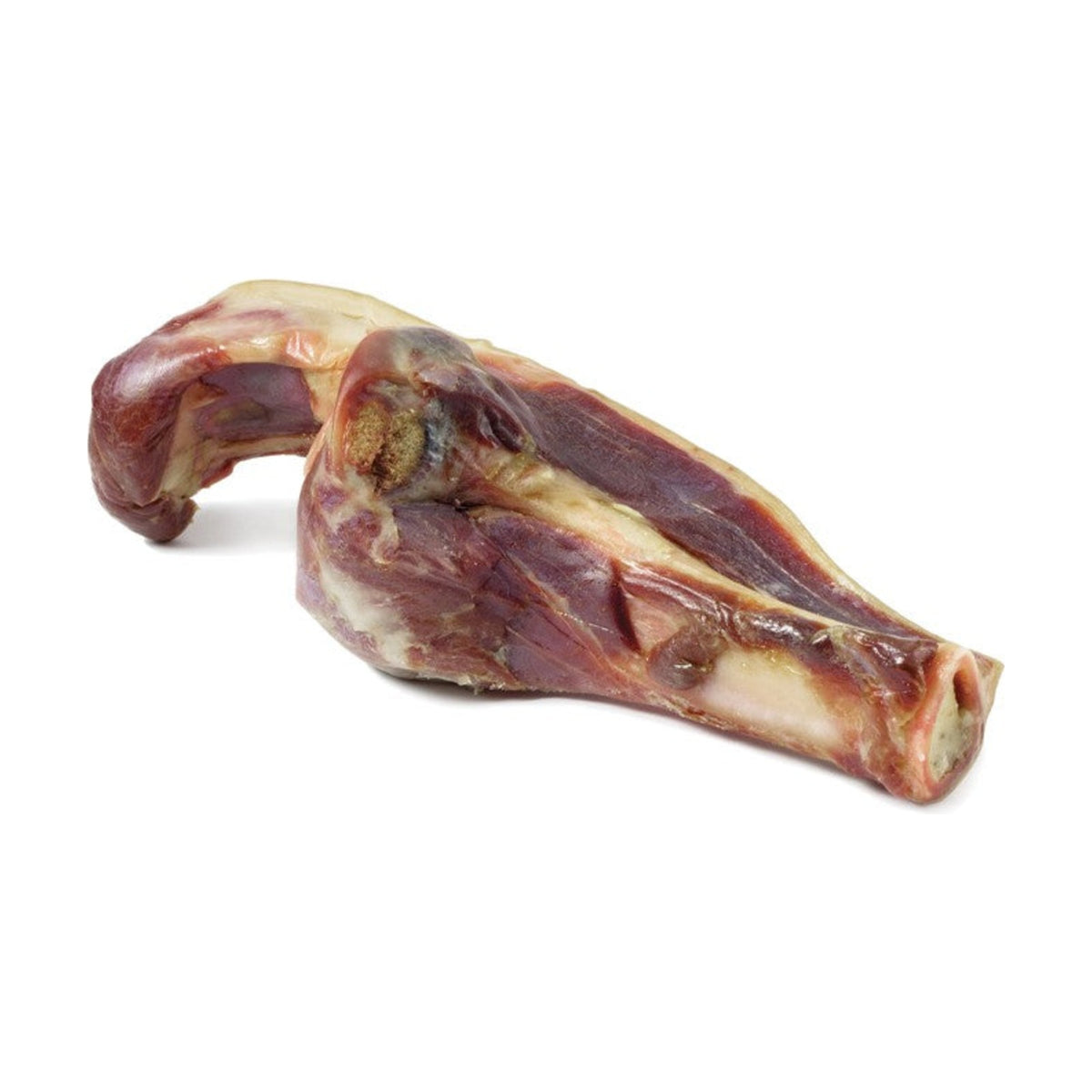 SERRANO Ham Bones – Demi-os de jarret pour petit et moyen chien 200 g – photo 1