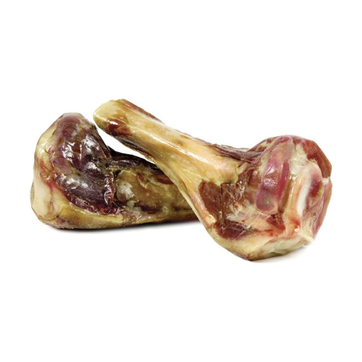 SERRANO Ham Bones – 2 demi-os de jambon pour petit et moyen chien 370 g – photo 1