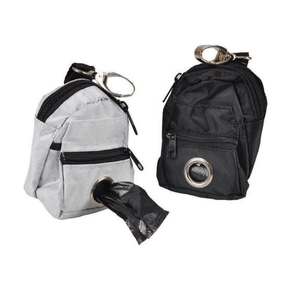 Distributeur ramasse-crottes + recharge forme sac à dos