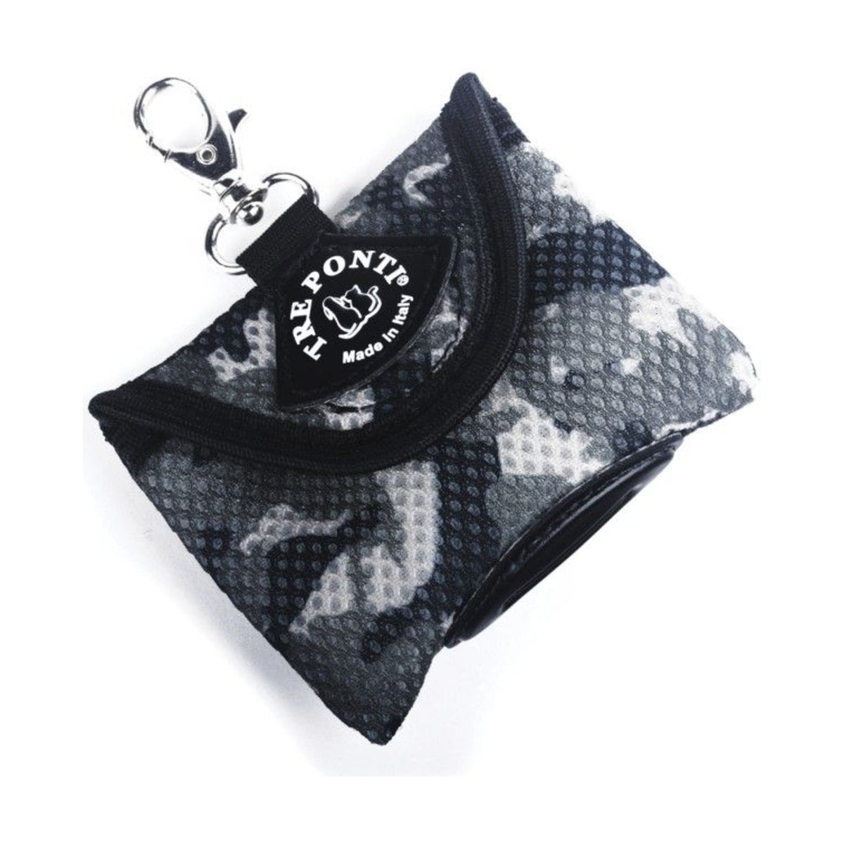 TRE PONTI Distributeur de sachets ramasse-crottes Camouflage – Avec recharge – photo 3
