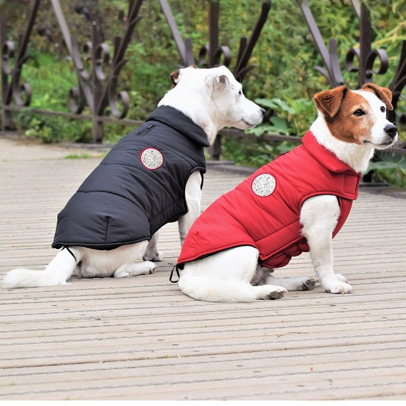 BOBBY Manteau Dog – Doudoune doublée polaire pour chien, dos 25 cm, dos 42 cm ou dos 44 cm – photo 2