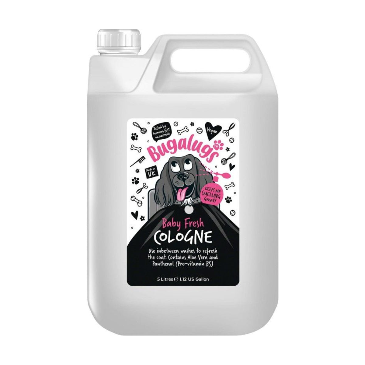 BUGALUGS Baby Fresh – Eau de Cologne pour chien parfum talc – photo 2