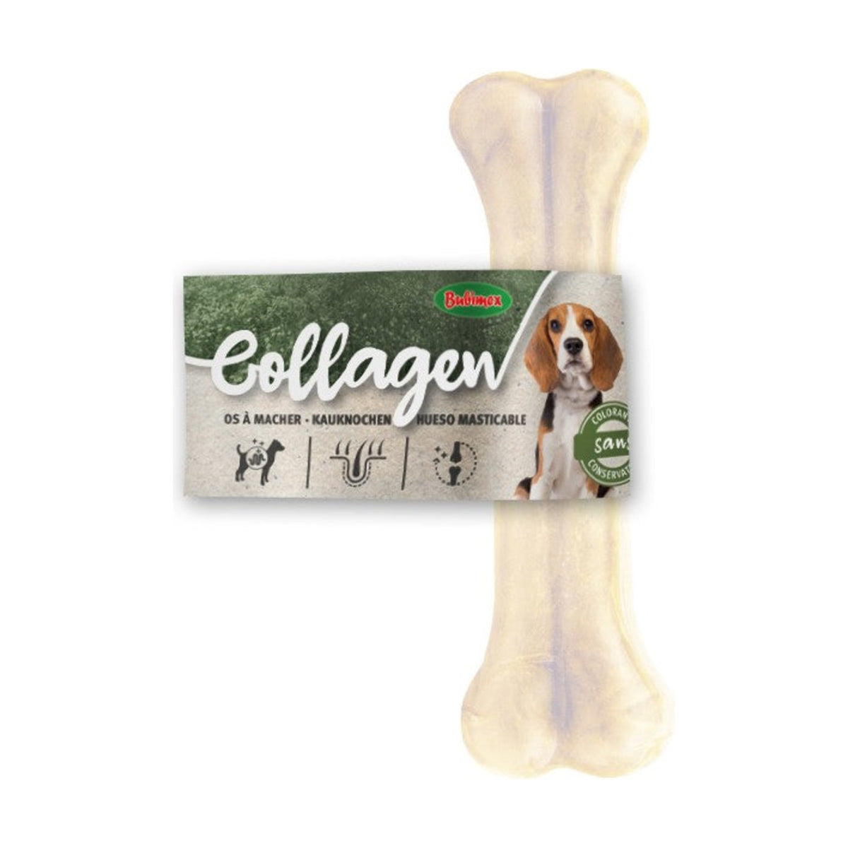 BUBIMEX Os de collagène pressé – Friandise à mâcher pour chien – photo 2