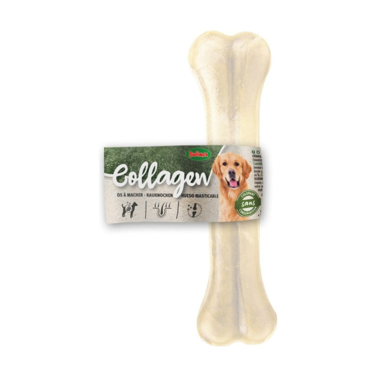 BUBIMEX Os de collagène pressé – Friandise à mâcher pour chien – photo 4