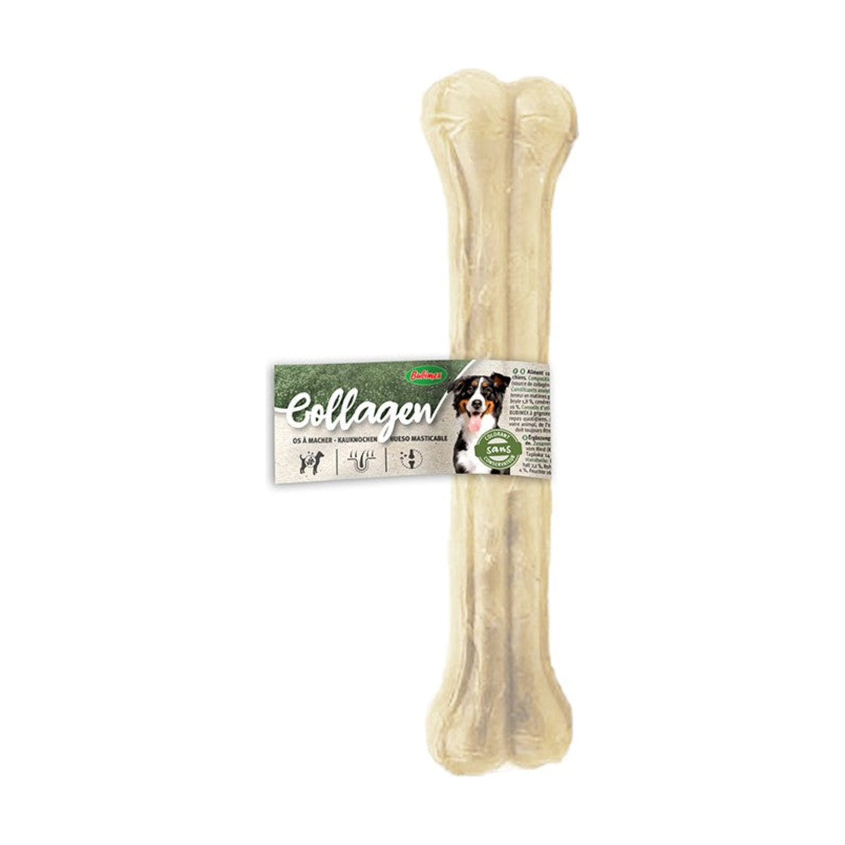 BUBIMEX Os de collagène pressé – Friandise à mâcher pour chien – photo 5