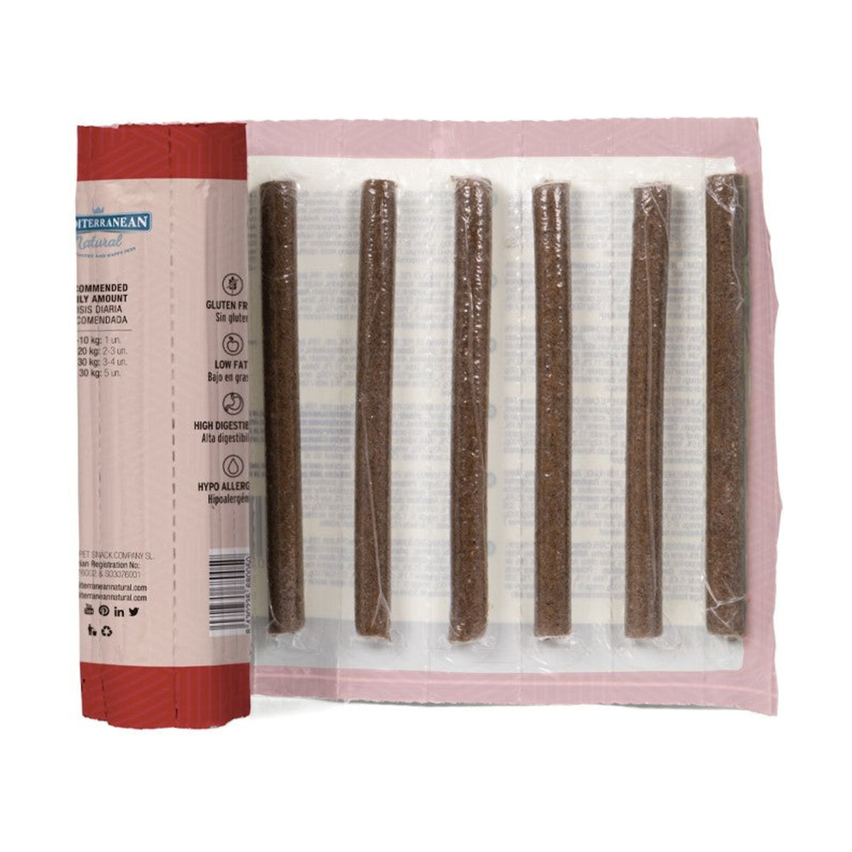 SERRANO Sticks Jambon – Friandises pour chien jambon et poulet 16 x 12 g – photo 2