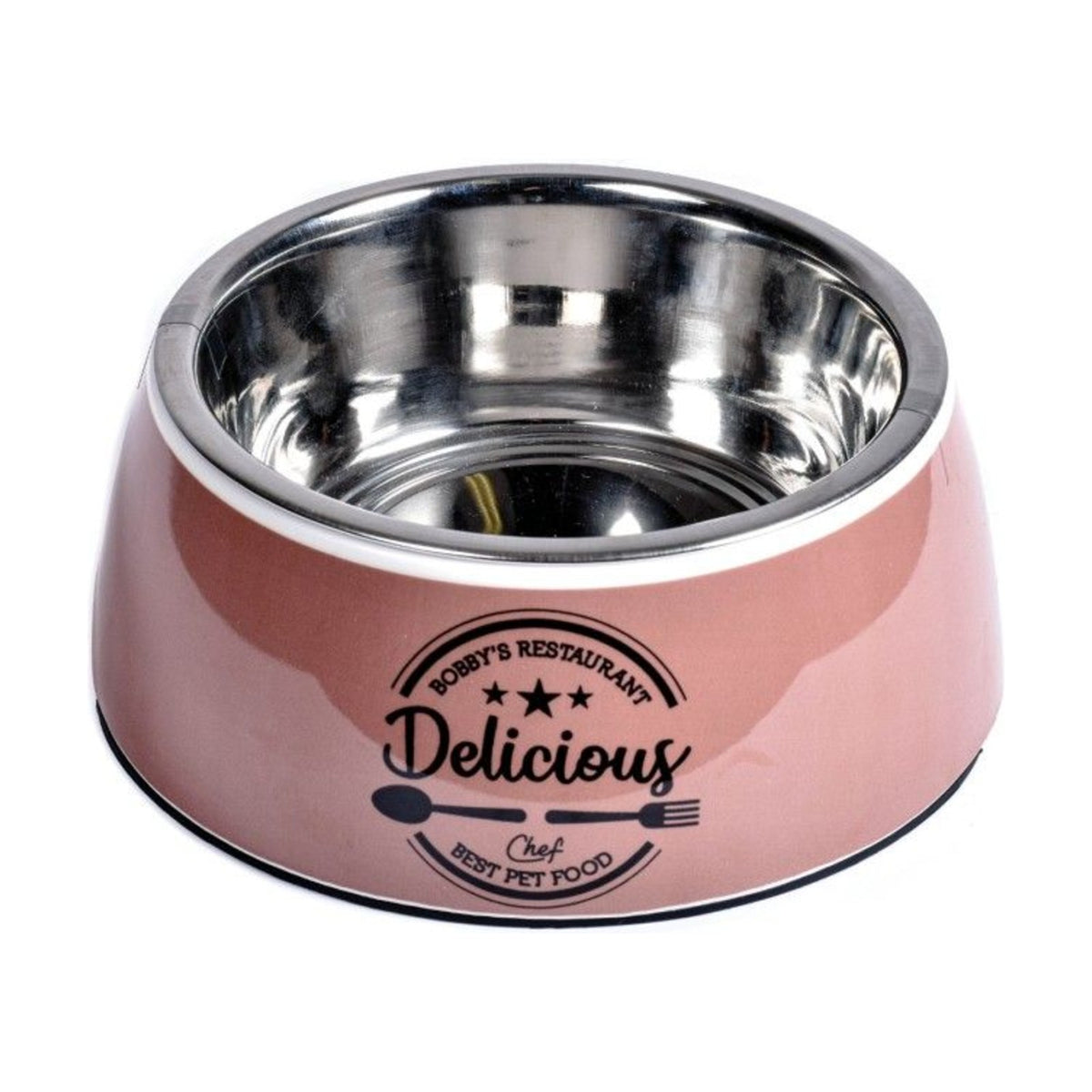BOBBY Gamelle Delicious – Gamelle mélamine avec bol inox amovible – photo 2