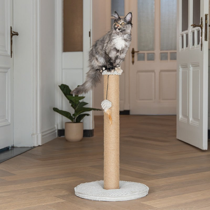 DESIGNED BY LOTTE Griffoir Ribbed – Poteau jute sur base en velours côtelé – photo 5