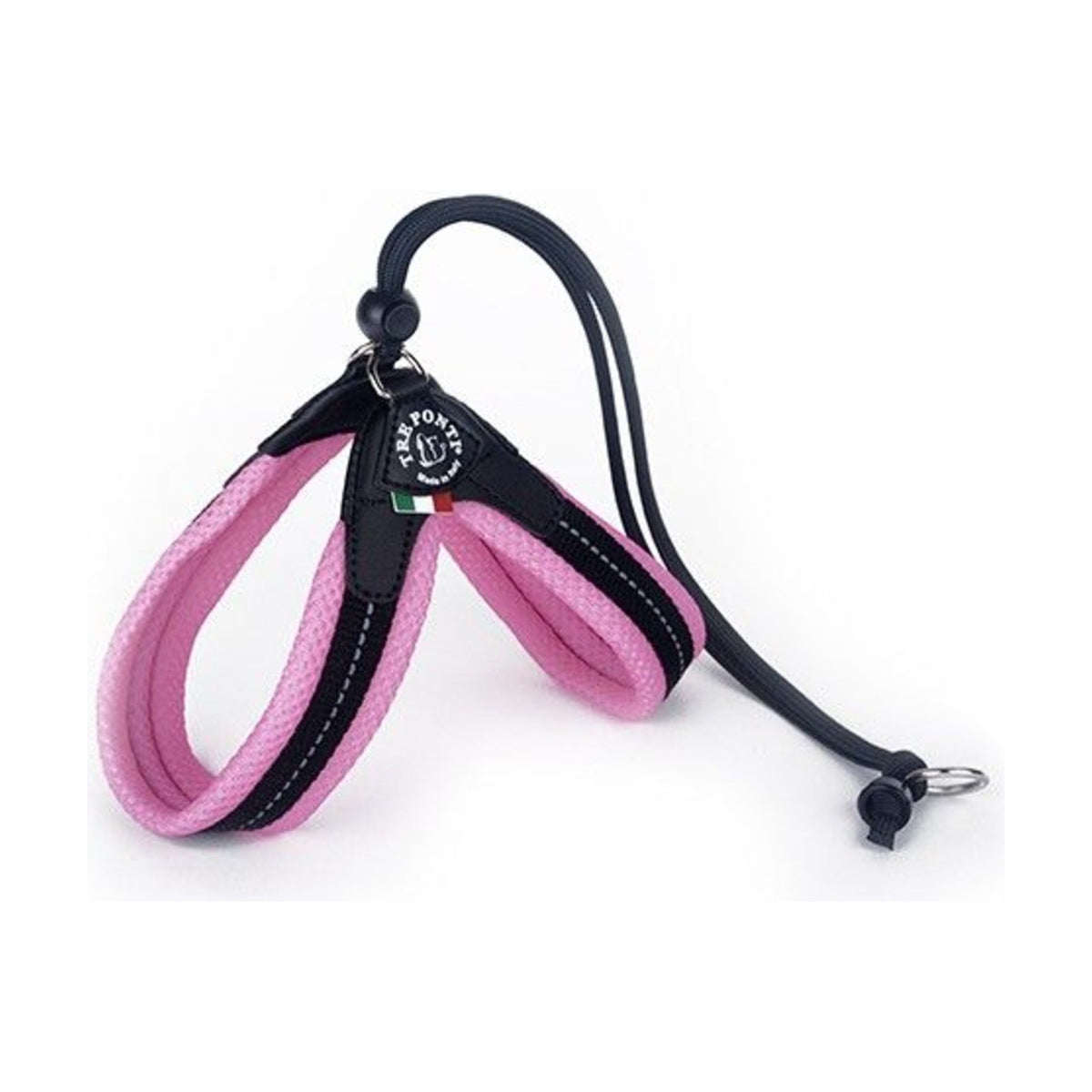 TRE PONTI Harnais Confort Pastel à cordon – Harnais réglable pour petit chien – photo 2