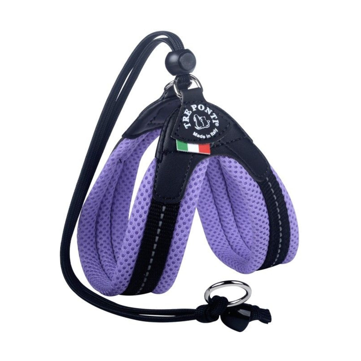 TRE PONTI Harnais Confort Pastel à cordon – Harnais réglable pour petit chien – photo 3