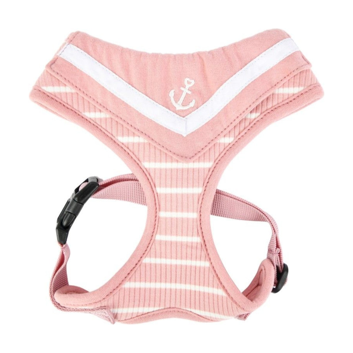 PINKAHOLIC Harnais Cordelia – Harnais marinière avec bandana pour chien – photo 2