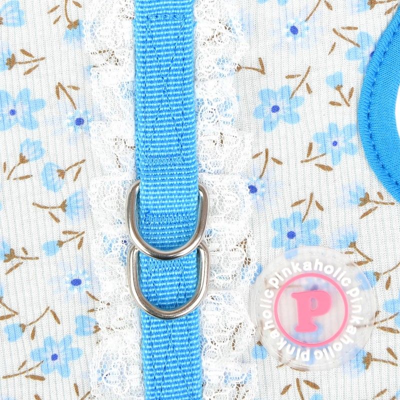 PINKAHOLIC Harnais veste Lobelia – Harnais fleuri pour petit chien – photo 6
