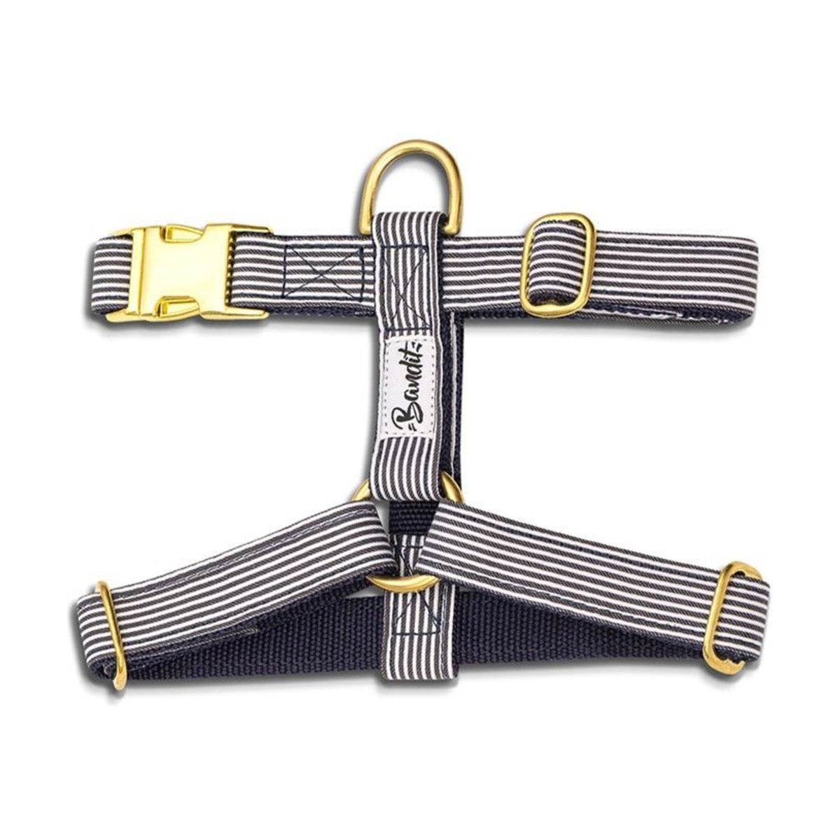 BANDIT Harnais In The Navy – Harnais en H marinière pour chien – photo 2