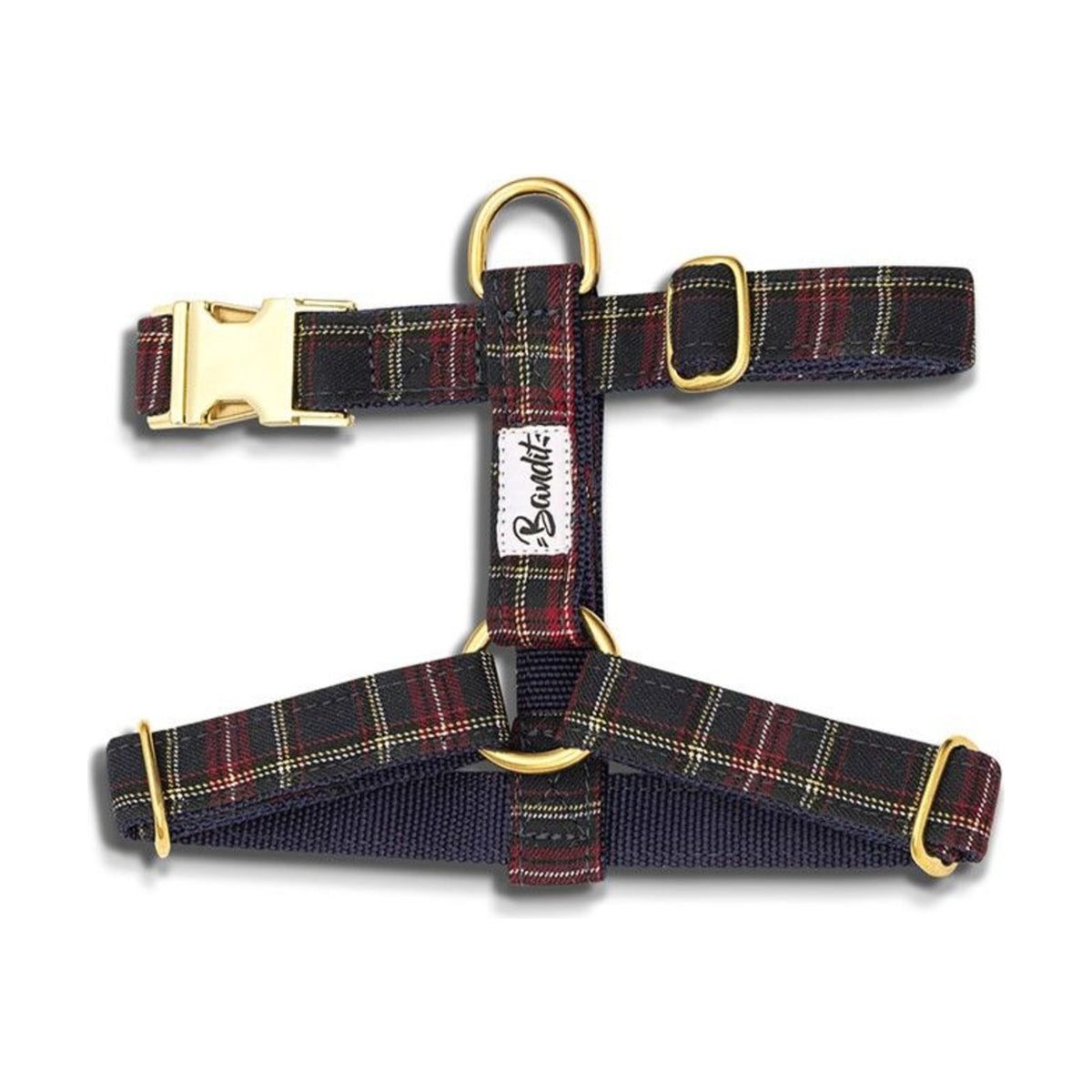 BANDIT Harnais Oh My Lord – Harnais en H tartan pour chien – photo 2