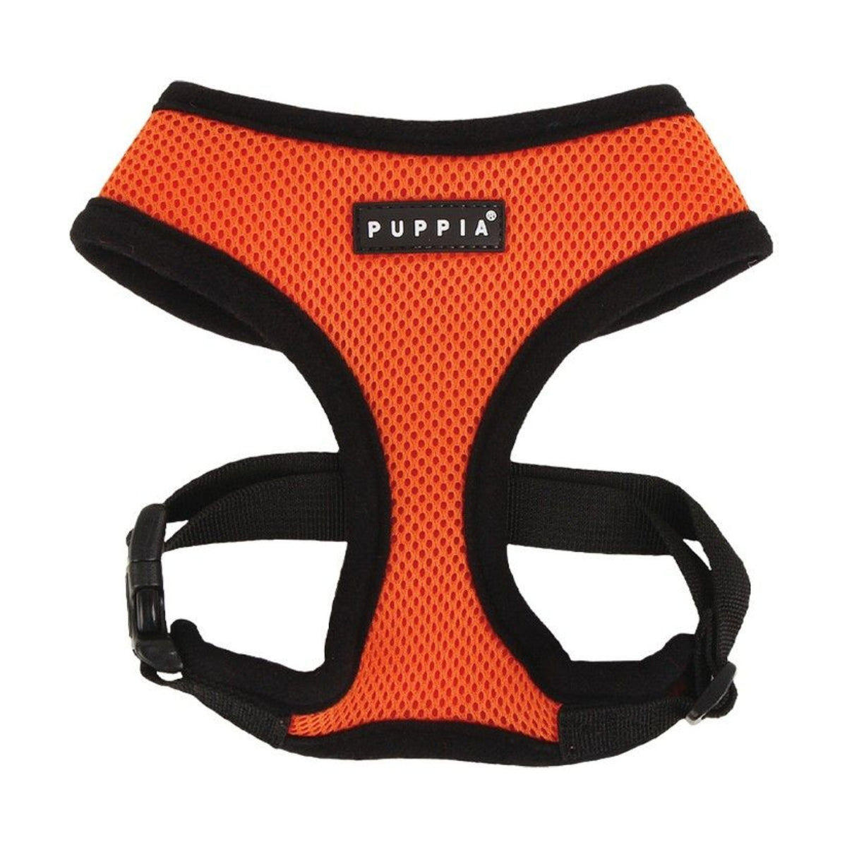 PUPPIA Harnais réglable Soft – Harnais doublé coton pour chien, orange – photo 1