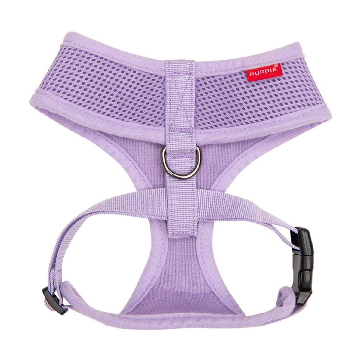 PUPPIA Harnais réglable Soft violet – Harnais uni du quotidien pour petit chien – photo 2