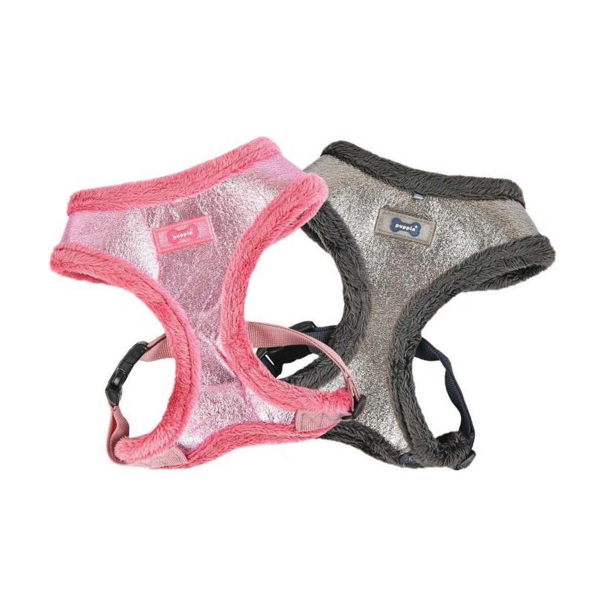 PUPPIA Harnais réglable Evon – Harnais brillant pour chien – photo 1