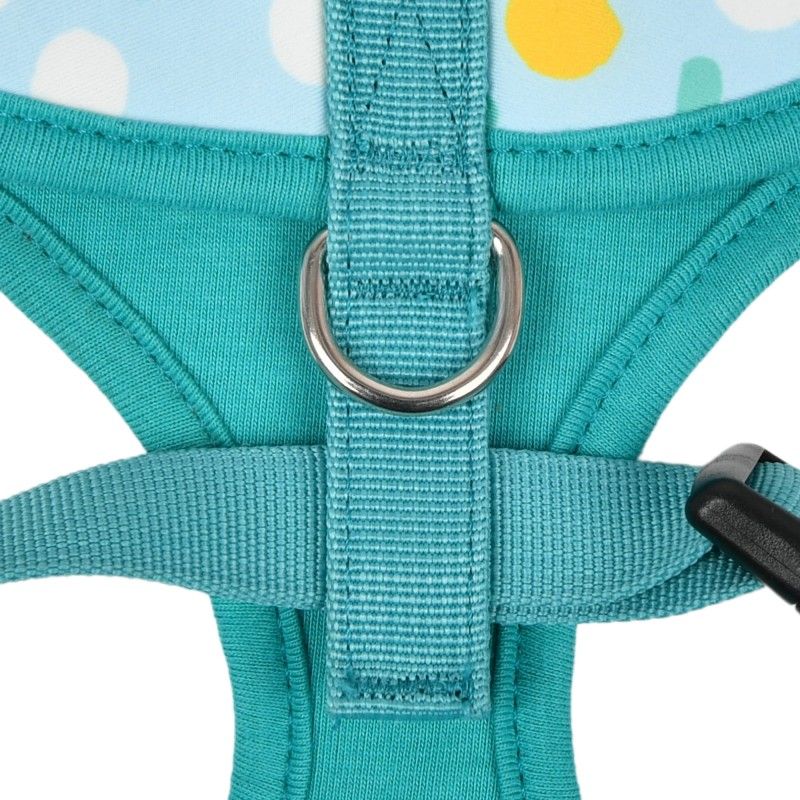 PUPPIA Harnais réglable Fête – Harnais à pois et zigzag pour petit chien – photo 5