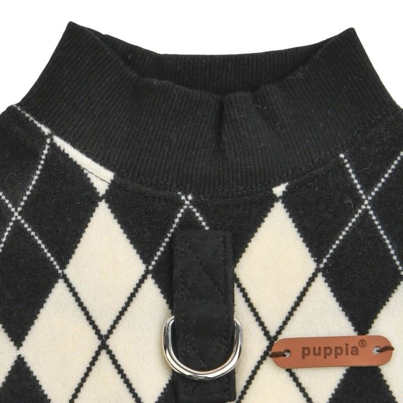 PUPPIA Pull Jaden – Pull jacquard doublé fourrure pour chien – photo 4