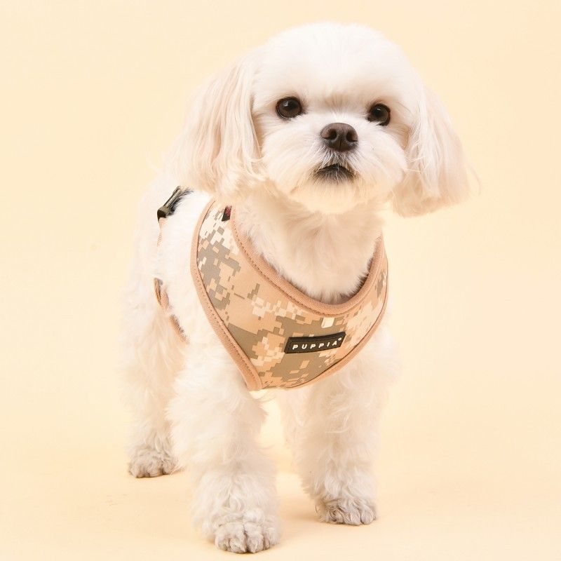PUPPIA Harnais réglable Sentinel – Harnais camouflage pixel pour chien – photo 7