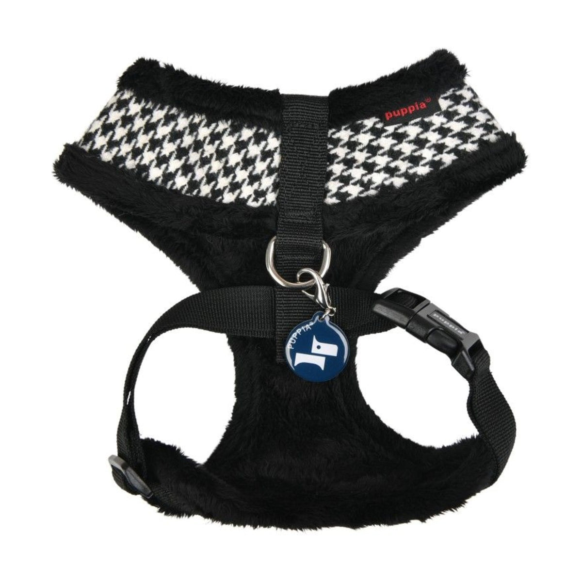 PUPPIA Harnais réglable Shepherd noir – Harnais doublé fourrure pour chien – photo 2