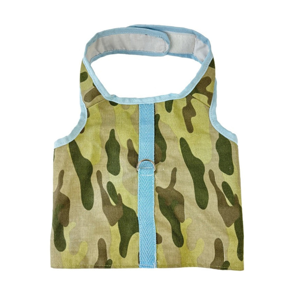 Harnais veste camouflage à scratch pour petit chien – photo 1