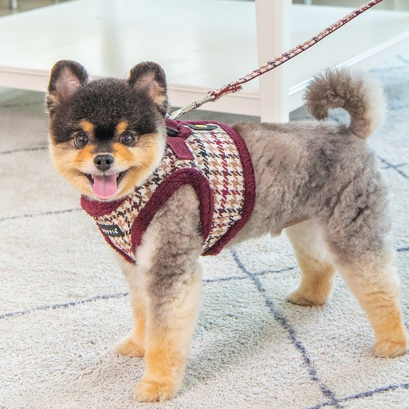 PUPPIA Harnais veste Kent – Harnais doublé fourrure pour petit chien – photo 6