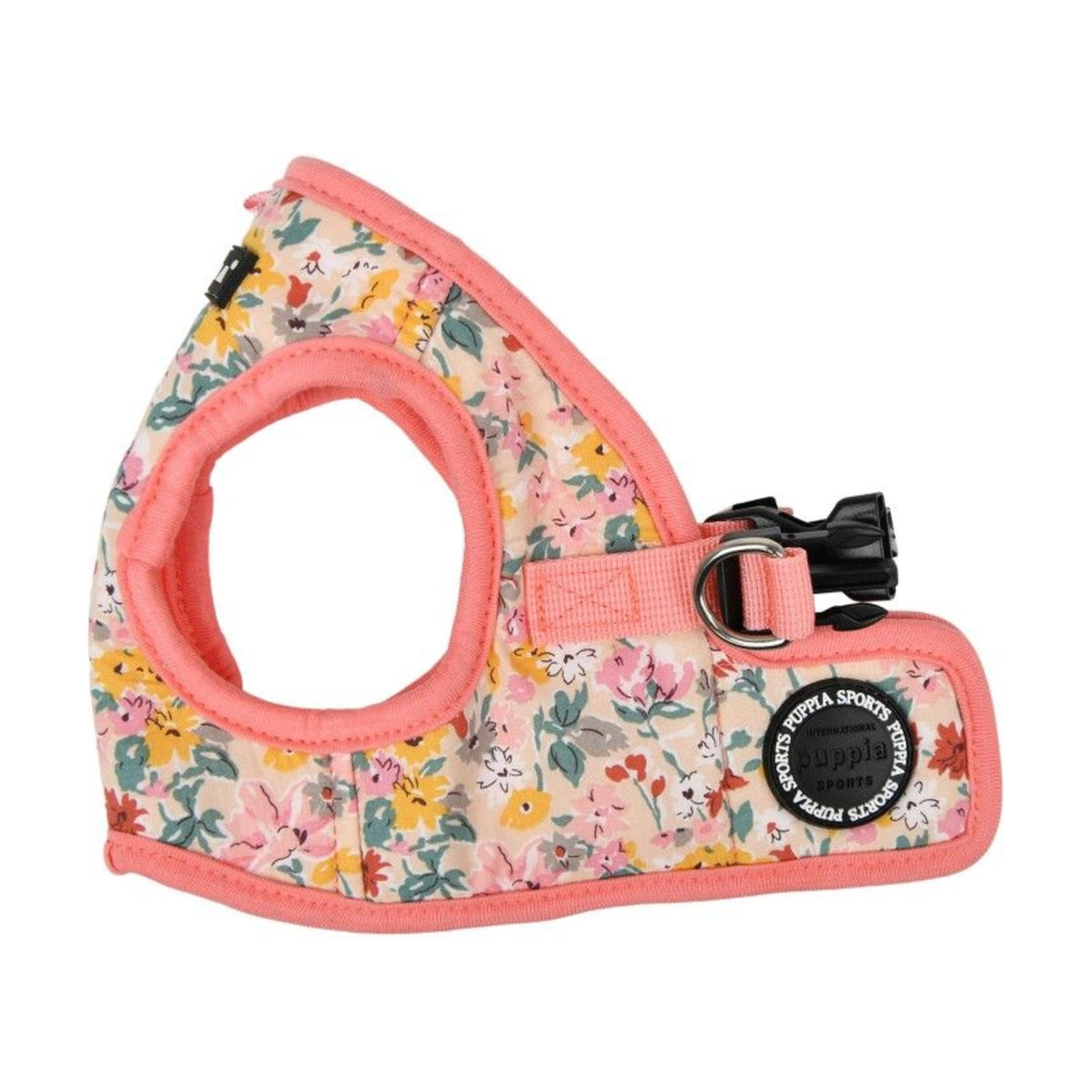 PUPPIA Harnais veste Lita – Harnais fleuri en coton pour petit chien – photo 2