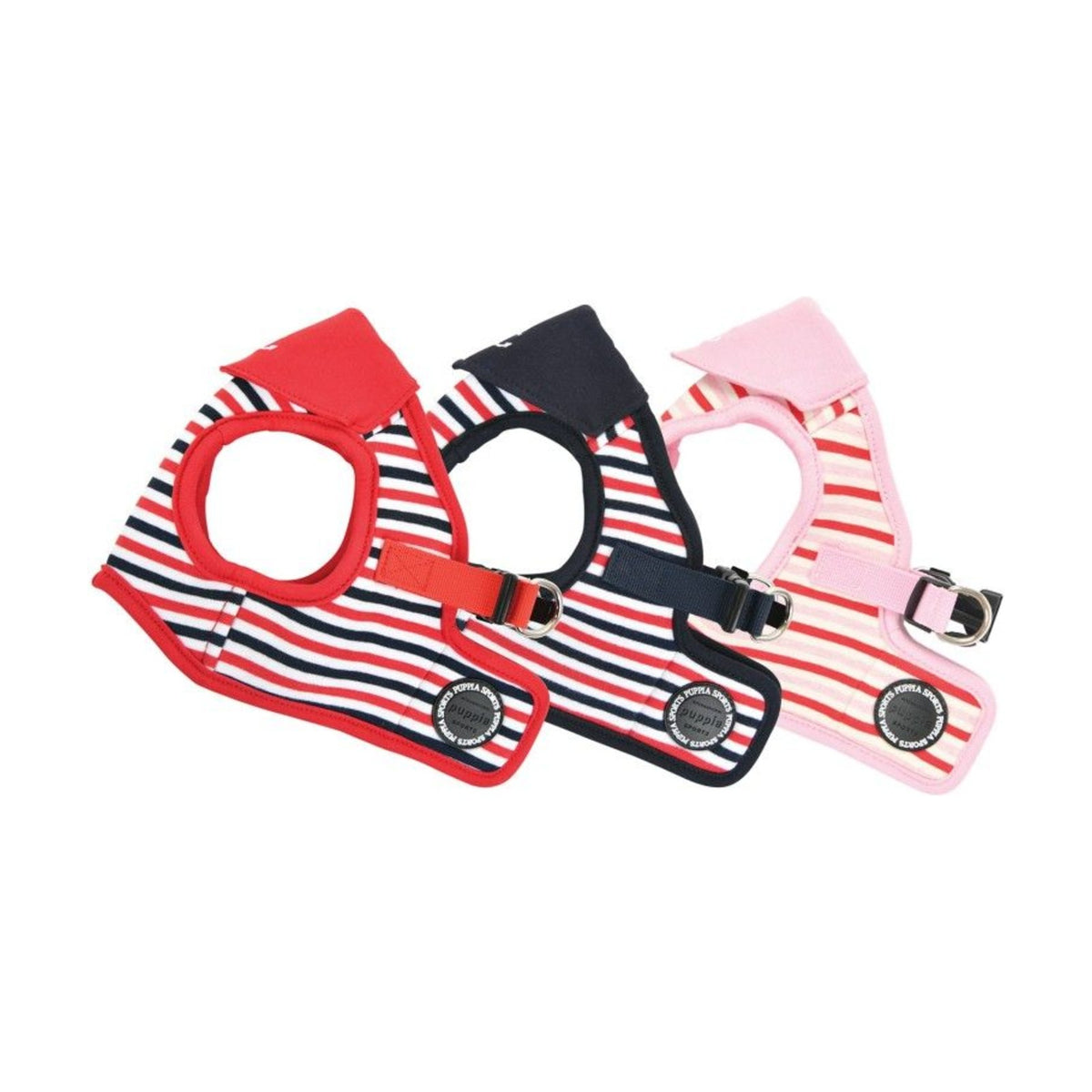 PUPPIA Harnais veste Seaman – Harnais marinière avec bandana pour petit chien – photo 6