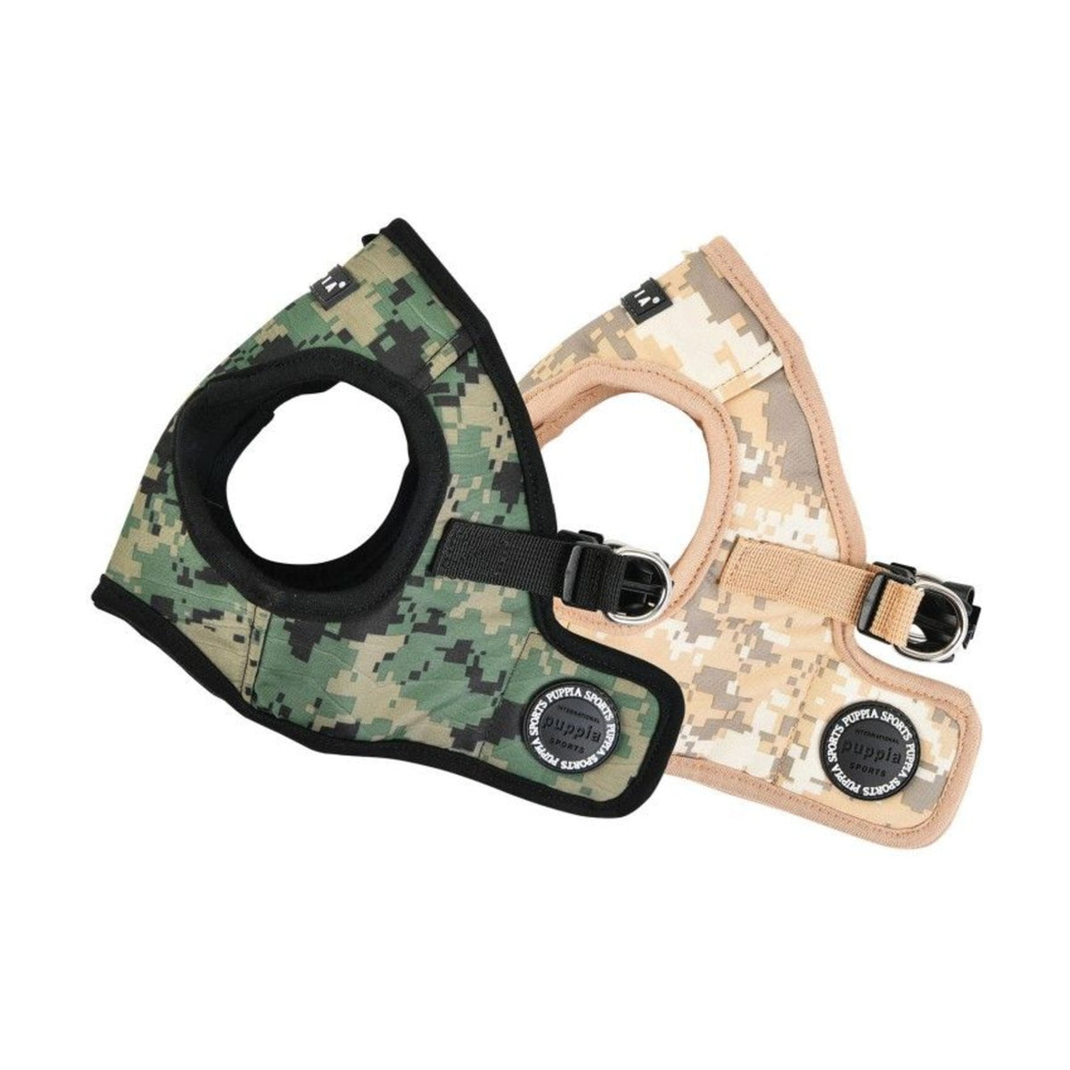 PUPPIA Harnais veste Sentinel – Harnais motif camouflage pour petit chien – photo 1